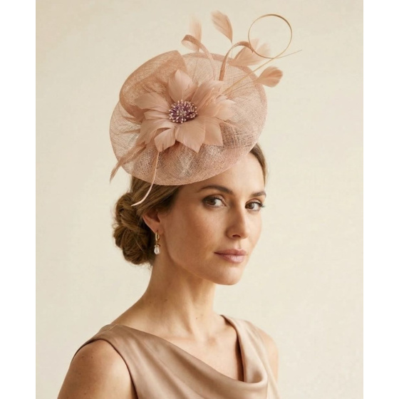 Chapeau De Cérémonie Zita Rose - Traclet