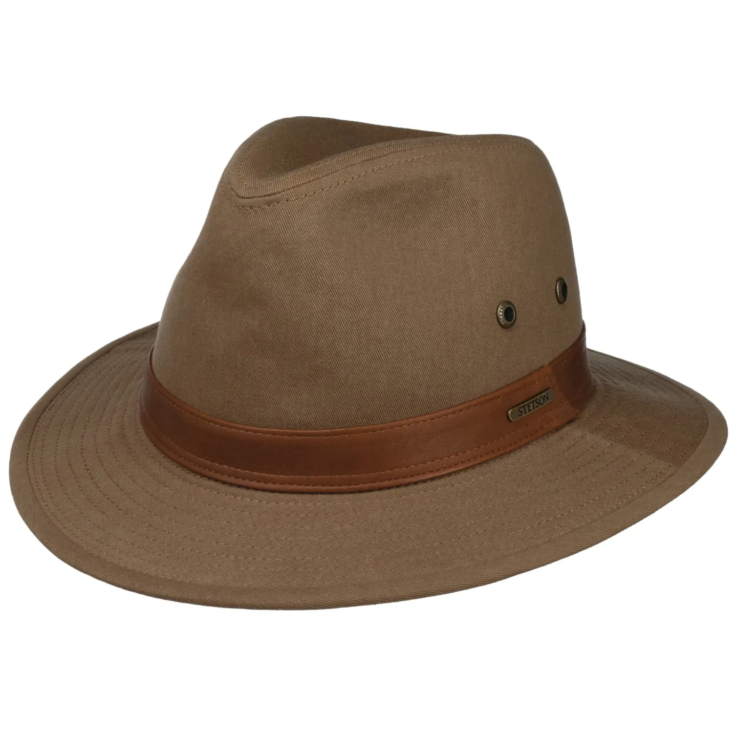Stetson Merton Cognac Traveller Hat Reference: 19204| Chapellerie Traclet