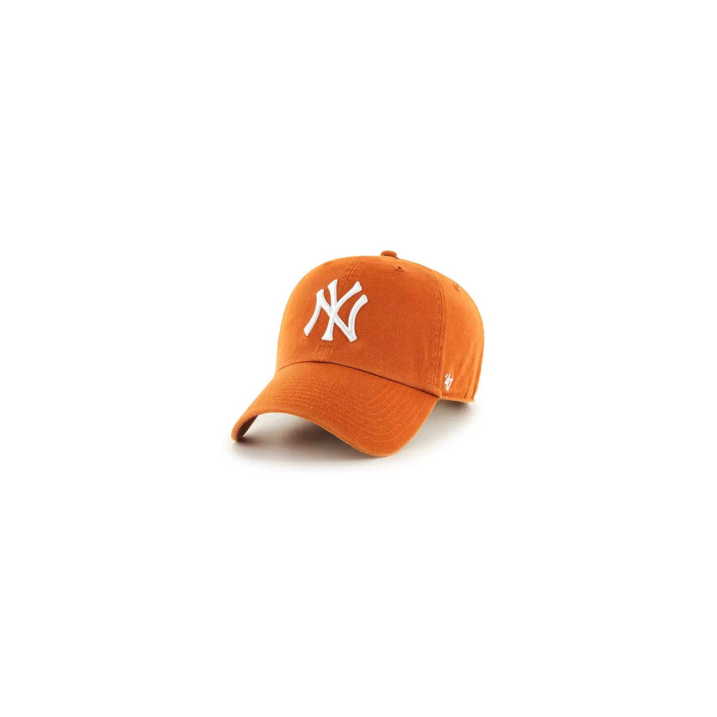 Cap 47 CAP MLB NEW YORK YANKEES CLEAN UP Orange   Reference: 23573| Chapellerie Traclet