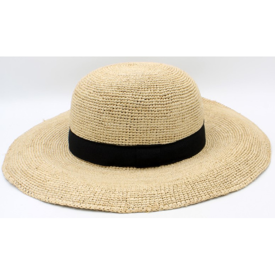 Louise Raphia Crochet Sun Hat - Traclet
