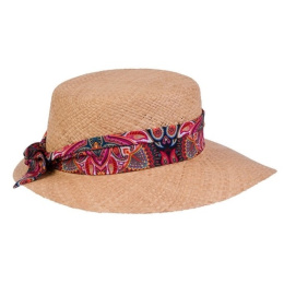 Casquette Giuditta Raphia Naturelle - Traclet