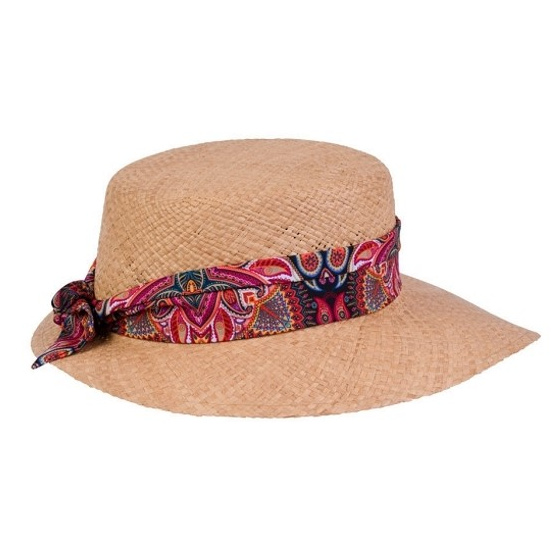 Casquette Giuditta Raphia Naturelle - Traclet