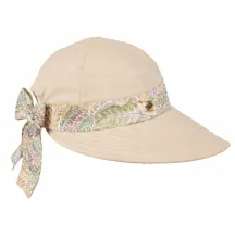 Cottage Beige Visor Cap - MTM ref 23591 chapellerie Traclet
