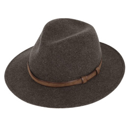 Ambierle Traveler Hat Brown Wool Felt - Traclet