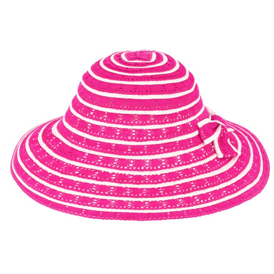 Eremo Grey Paper Straw & Cotton Capeline Hat - Traclet