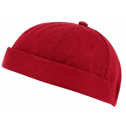 Bonnet Docker Coton Rouge - Traclet