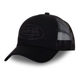 Trucker Log Black Cap - Von Dutch