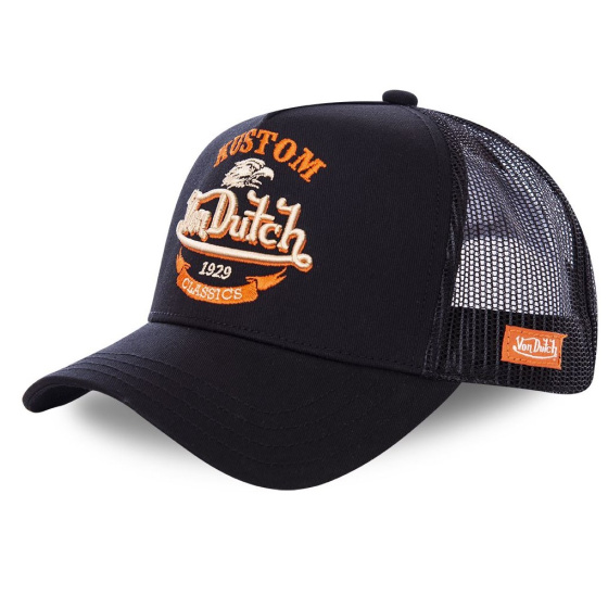 Casquette Baseball Kustom Noire - Von Dutch