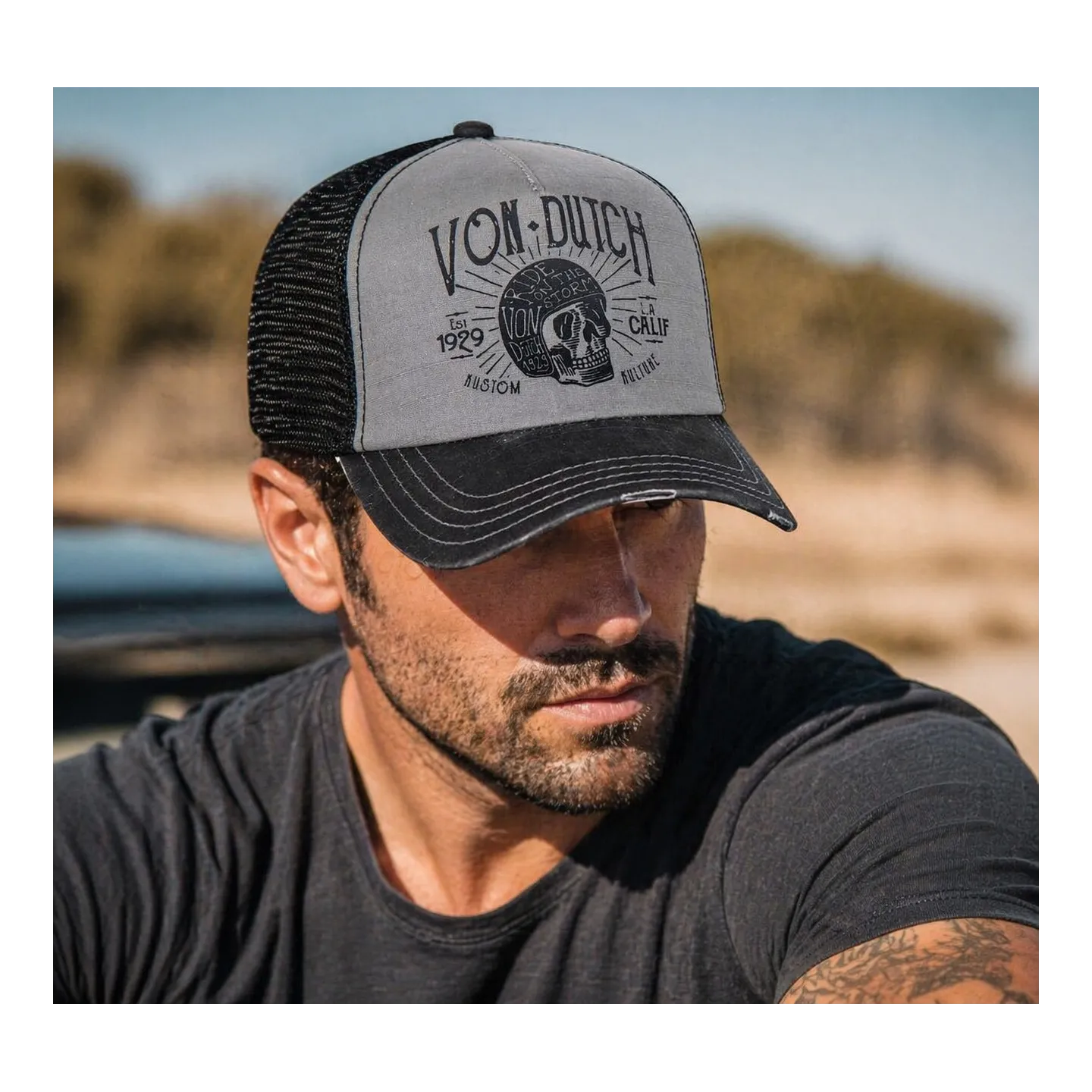 Rock Alameda Baseball Cap - Von Dutch Reference: 22164| Traclet Hat Shop