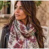 Skull Bloom Cotton Keffiyeh - Von Dutch Reference : 23623| Chapellerie Traclet