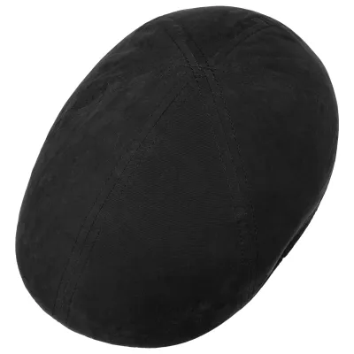 Texas Waxed Black Duck Bill Cap UPF 40+ - Stetson Reference: 23631| Chapellerie Traclet