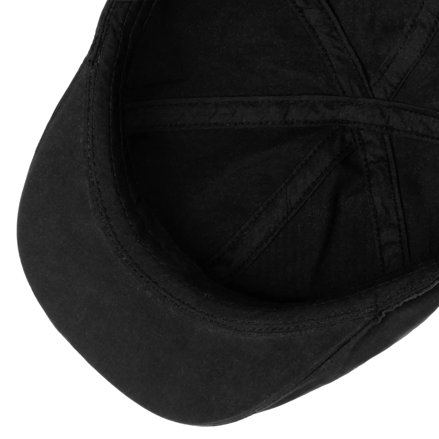 Texas Waxed Black Duck Bill Cap UPF 40+ - Stetson Reference: 23631| Chapellerie Traclet