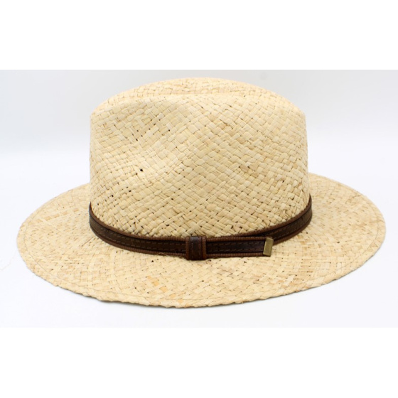 Fedora Belt Raffia Hat - Traclet