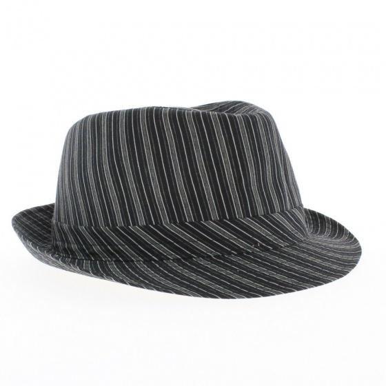 fabric hat trilby shape Dilane fabric hat trilby shape Dilane