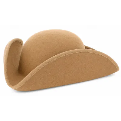 Tricorne Hat - Aristocrate Mouflon Felt - Traclet Reference : 23642| Chapellerie Traclet