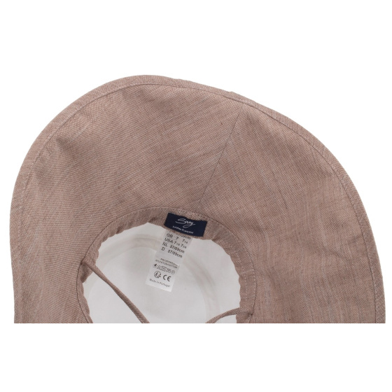 XXL Summer Capeline White & Old Rose UPF 50+ - Soway