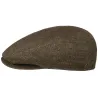 Casquette Plate Fontana Lin Marron - Stetson