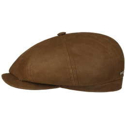 Hatteras Spokane Goat Leather Cap - Stetson