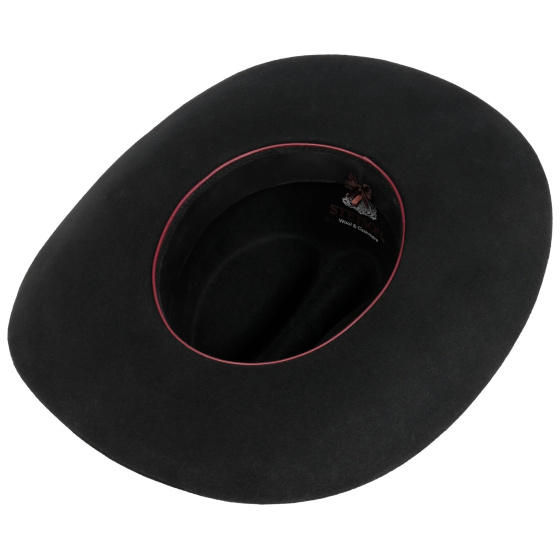 Black Woolfelt Western Deadwood Hat - Stetson