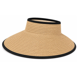 Casquette Grande Visière Florence Raffia - Traclet