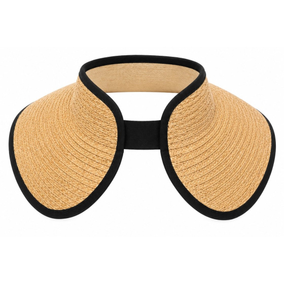 Casquette Grande Visière Florence Raffia - Traclet