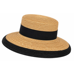 Mazara Braided Straw Cloche Hat - Traclet