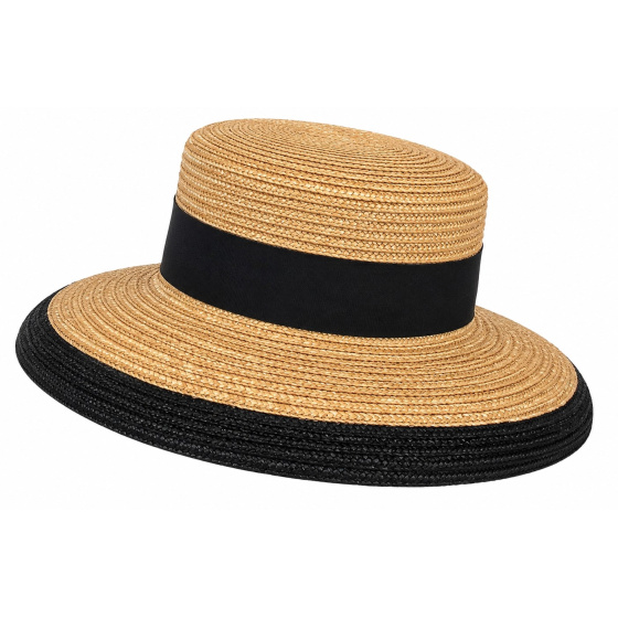 Mazara Braided Straw Cloche Hat - Traclet