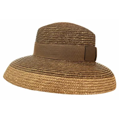 Chapeau Cloche Sicile Paille Tressée - Traclet