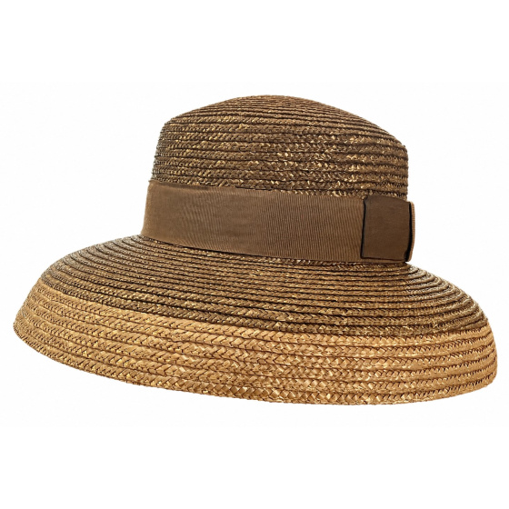 Chapeau Cloche Sicile Paille Tressée - Traclet