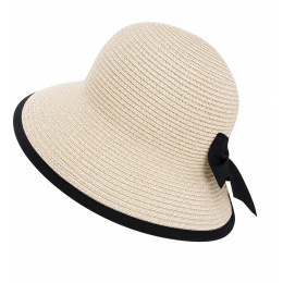Chapeau Tessuto Nœud Noir - Traclet