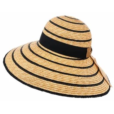 Epices Wide Brim Straw Sun Hat - Traclet ref 23673 chapellerie traclet