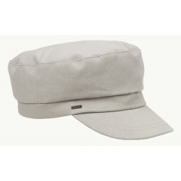 Imperia Light Grey Cotton Sailor Cap - Traclet Scippis