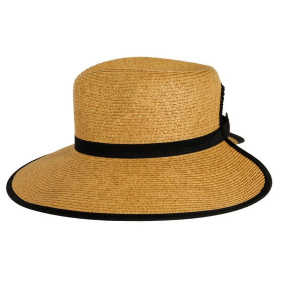 Large Brim Visor Cherish Camel - Traclet