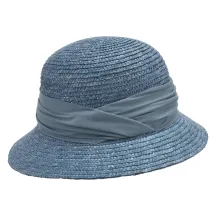 Calvi Straw Carbon Cloche Hat - Seeberger Reference: 9562 | Chapellerie Traclet