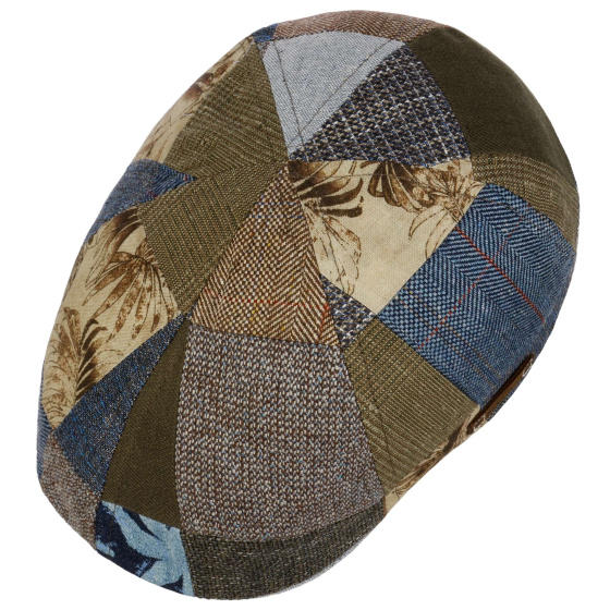 Casquette Bombée Brindisi Patchwork Lin & Soie - Stetson