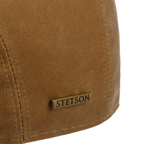 Casquette Plate Olbia Waxed Beige - Stetson