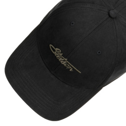 Casquette Baseball Varèse Waxed UPF 40+ Noire - Stetson