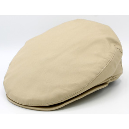 Casquette Plate Nagata coton Beige