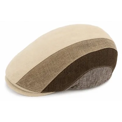 Detroit Linen Flat Cap UPF50+ - Göttmann ref 23701 chapellerie traclet