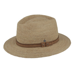 Monsaraz Raffia Traveller Hat - Fléchet