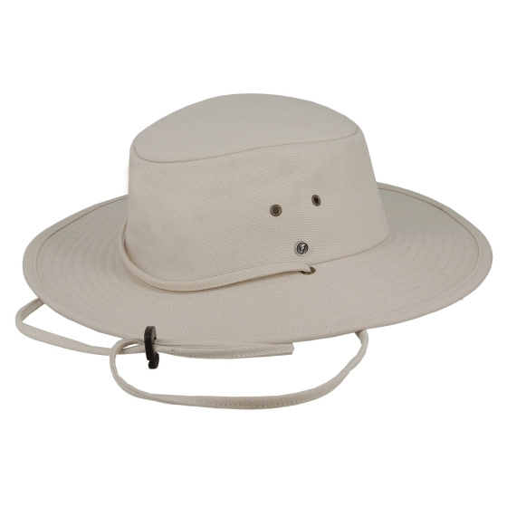 Traveller Monchique Beige UPF 50+ Hat - Fléchet
