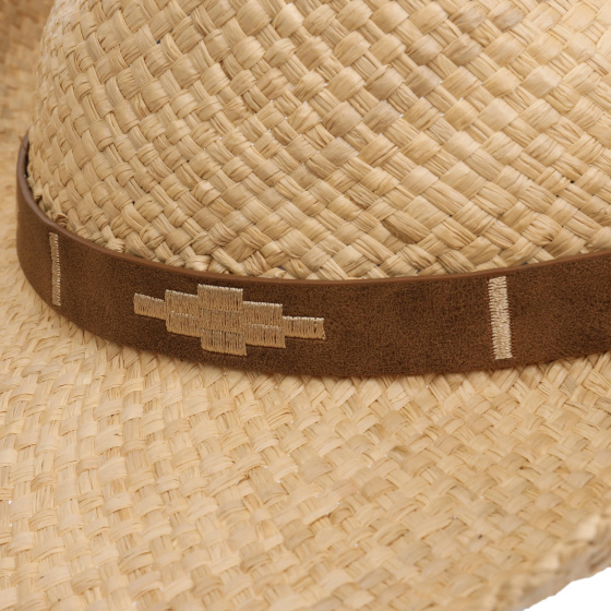 copy of Western Cowboy Hat Natural Raffia Straw - Stetson