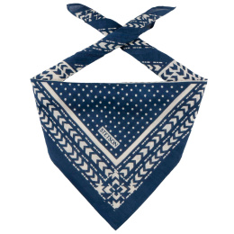 Bandana Abstract Geometric Coton Bleu - Stetson