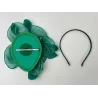 Chapeau De Cérémonie Lucie Vert - Traclet  Reference : 23727 | Chapellerie Traclet