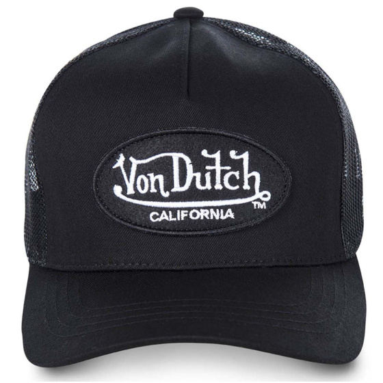 Casquette Trucker Cas Noire - Von Dutch