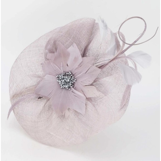 Chapeau De Cérémonie Zita Gris Perle - Traclet