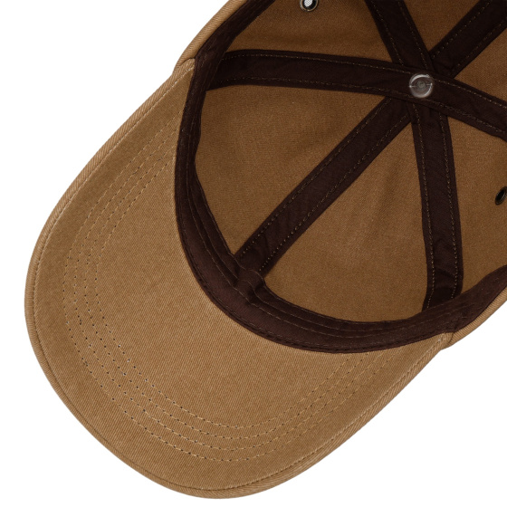 Casquette Baseball Kansas Coton Cognac - Stetson