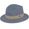 Chapeau Fedora Garibaldi Coton Bleu - Flechet