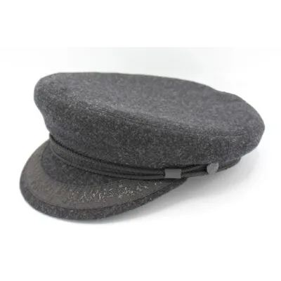 Grey Wool Camaret Sailor Cap - Mtm Reference: 6738 | Chapellerie Traclet