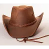 Chapeau Traveller Hollywood Cuir Camel - American Hat Makers  Reference : 23748| Chapellerie Traclet